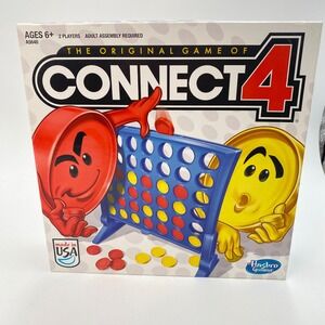 Hasbro Gaming Connect 4 Strategy Board Game Classic Kids Toy USA No Insructions
